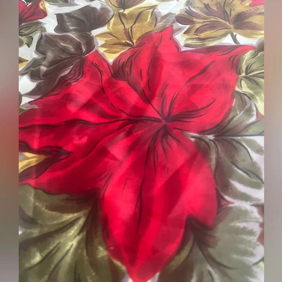 Vintage St Michael Satin Scarf - Picture 5 of 8